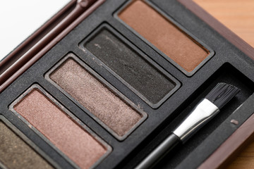 Eye shadow close up