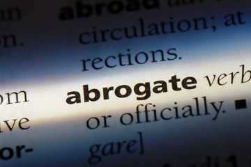 abrogate