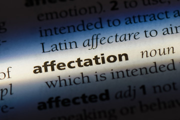 affectation