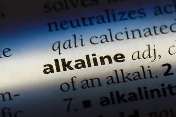 Obraz premium alkaline