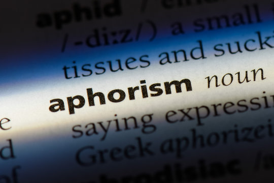 aphorism
