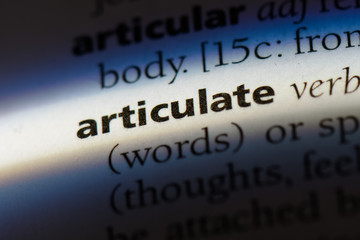 articulate