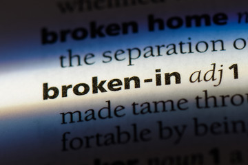 broken-in