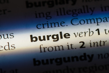 Obraz premium burgle