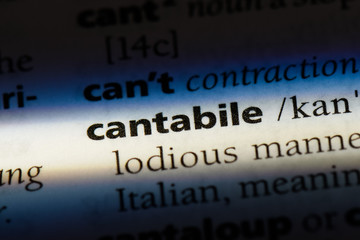cantabile