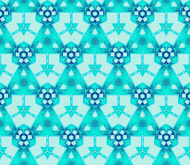 Abstract seamless color pattern