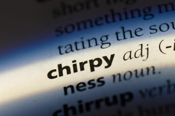 Obraz premium chirpy