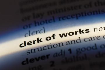  clerk of works
