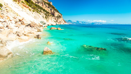 The beautiful Cala Goloritzè in Sardinia