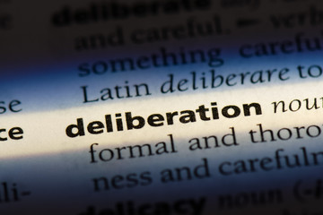  deliberation