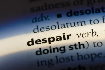 Obraz premium despair