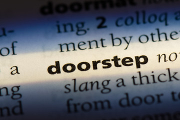 Obraz premium doorstep