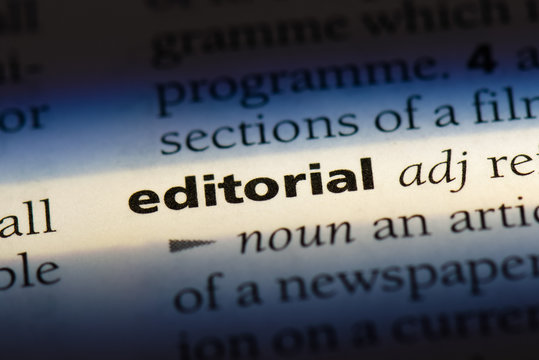  editorial adj