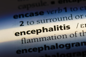 Obraz premium encephalitis