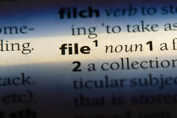  file