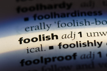 foolish