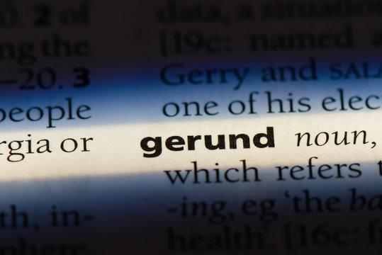  gerund