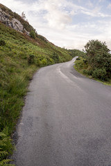 Fototapeta na wymiar Road in English Lake District