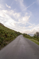 Road in English Lake District