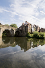 Obraz premium Elvet Bridge across the River Wear - Durham