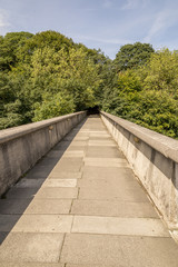 Fototapeta na wymiar Kingsgate footbridge - Durham, United Kingdom