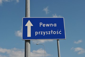 Obraz premium Pewna przyszłość