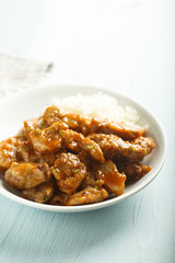 Chinese style glazed pork
