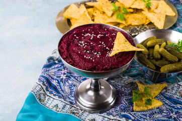 Traditional beetroot dip