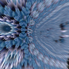 abstract background, entering in a wormhole