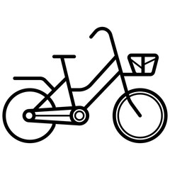 Fototapeta na wymiar Bicycle icon vector illustration