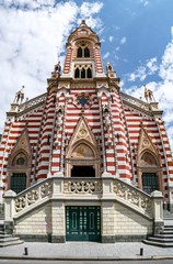 Santuario Nuestra Señora del Carmen in Bogota, Colombia. South america