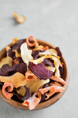 Vegetable dehydrated chips