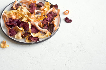 Vegetable dehydrated chips