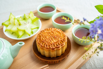 Mid-Autumn Festival Mooncake / Chinese Traditional Festival Food