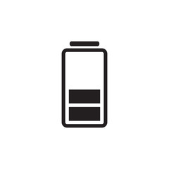 Battery icon vector