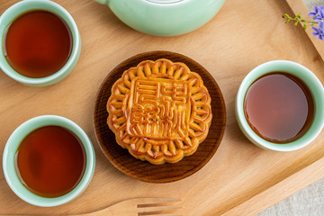 Mid-Autumn Festival Mooncake / Chinese Traditional Festival Food