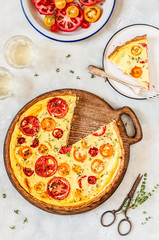 Tomato and Thyme Tart