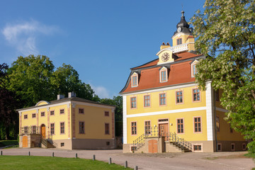Fototapeta na wymiar Schlossanlage Belvedere in Weimar, Thüringen