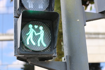 semáforo amor