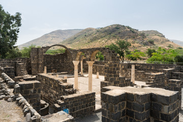 Kursi National Park at Golan Heights