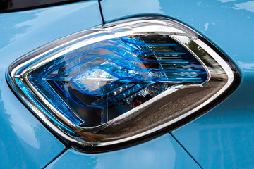 Obraz premium Rücklicht eines Autos