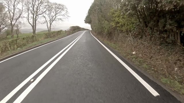 Driving from Ynys-hir to Machynlleth in Wales