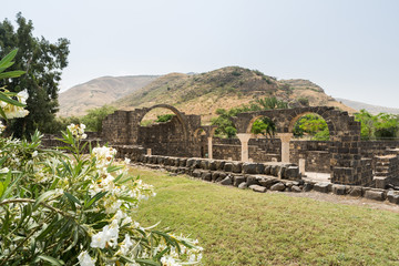 Kursi National Park at Golan Heights