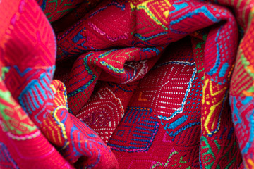 Colorful mexican textile 