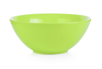 bowl on white background