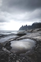 Stormy Day at Tungeneset in Senja
