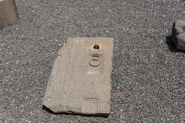 Hamat Tiberias National Park near Sea of Galilee