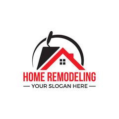 Home remodeling logo