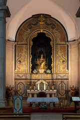 Fototapeta na wymiar altar of the Notre-Dame church