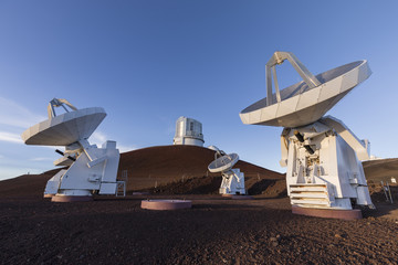 Mauna Kea Smithsonian Submillimeter Array, Big Island, Hawaii: